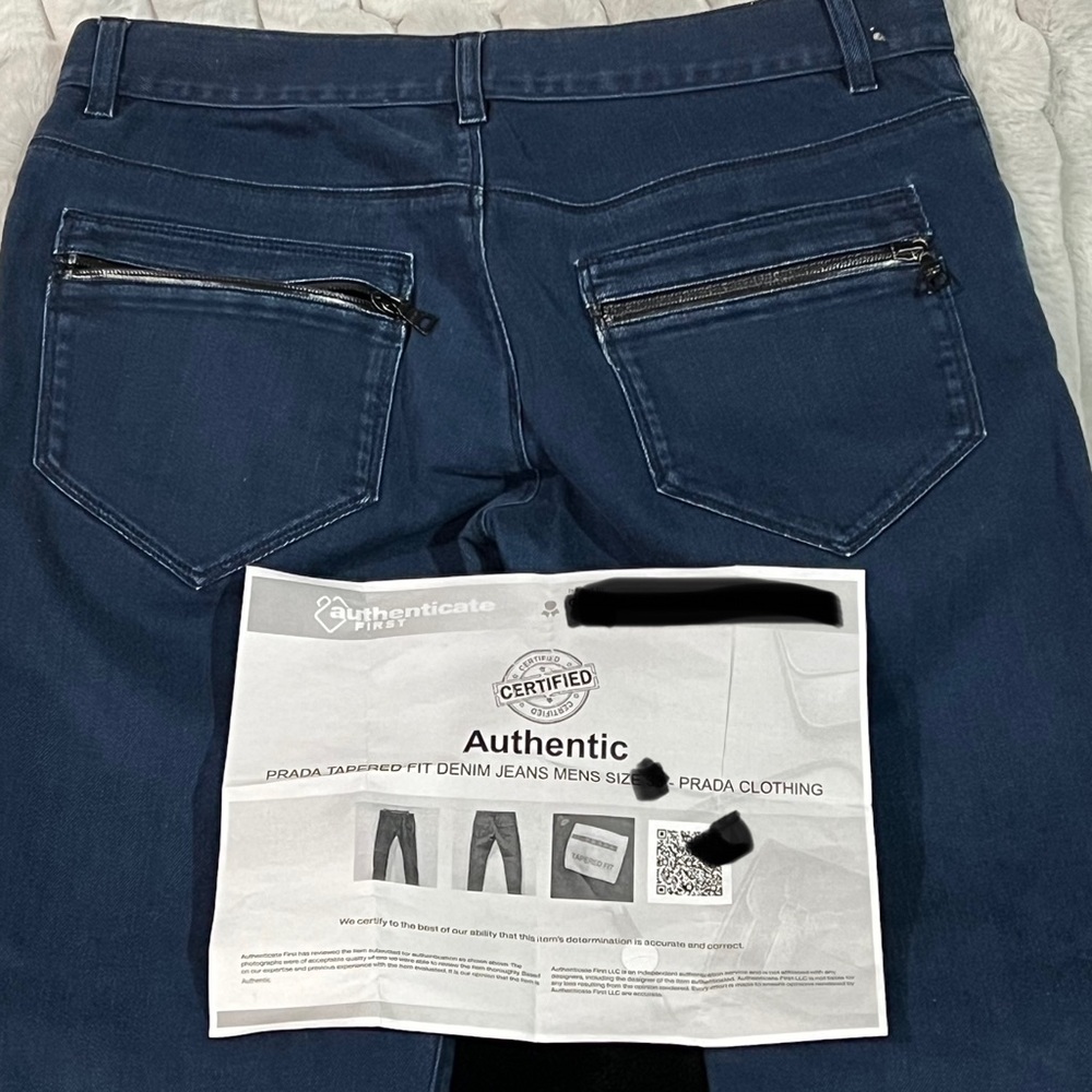 Authentic Prada Denim Jeans